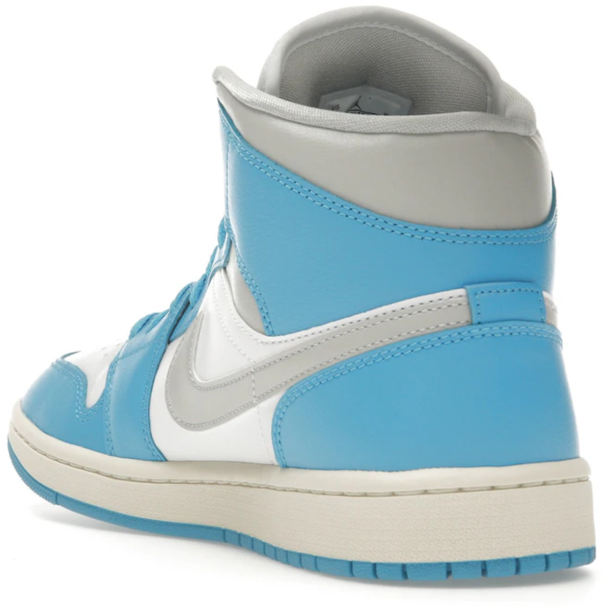 Miniatyrbild av Air Jordan 1 Mid Dark Powder Blue White Sail Neutral Grey 4