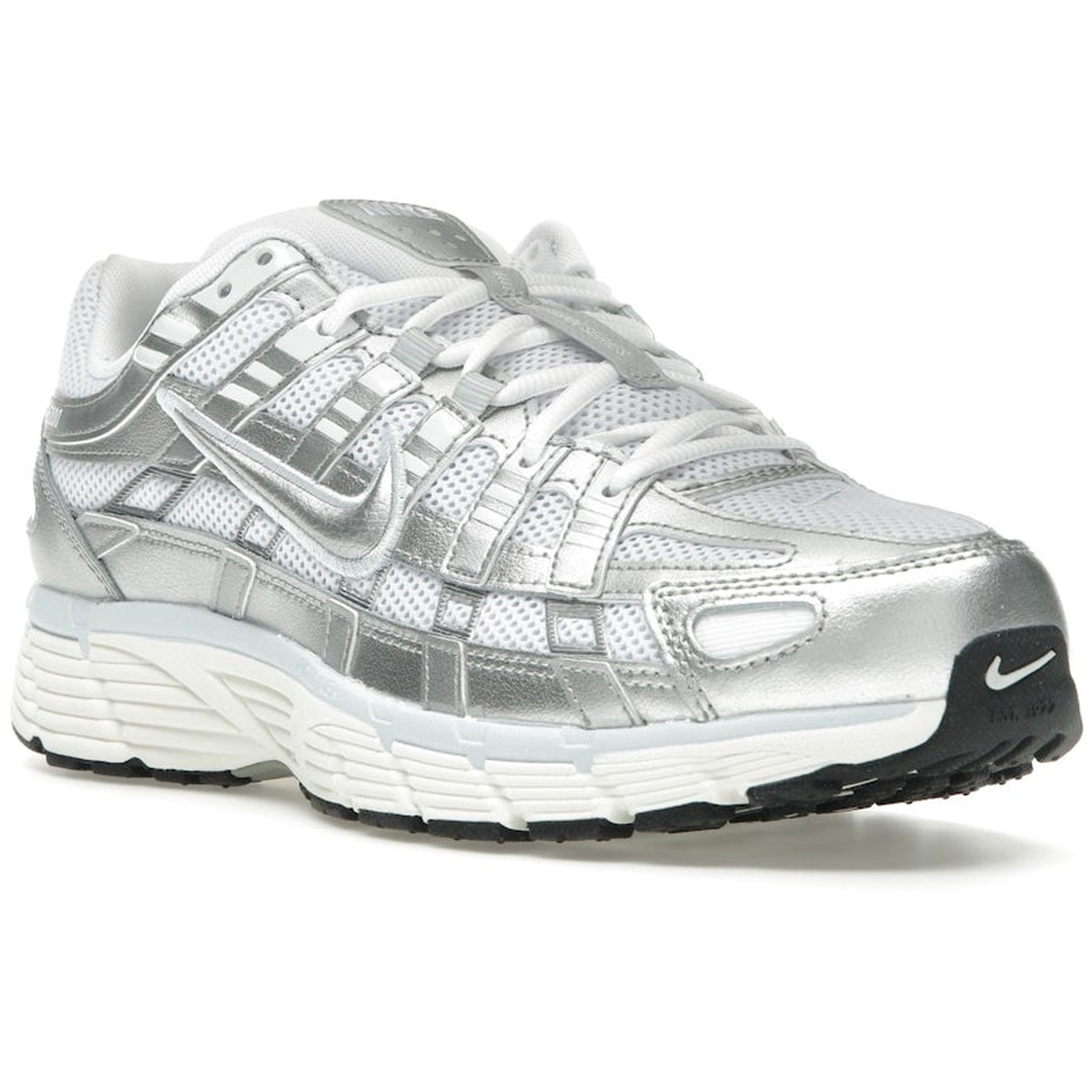 Miniatyrbild av Nike P-6000 White Blue Tint Sail Metallic Silver 2