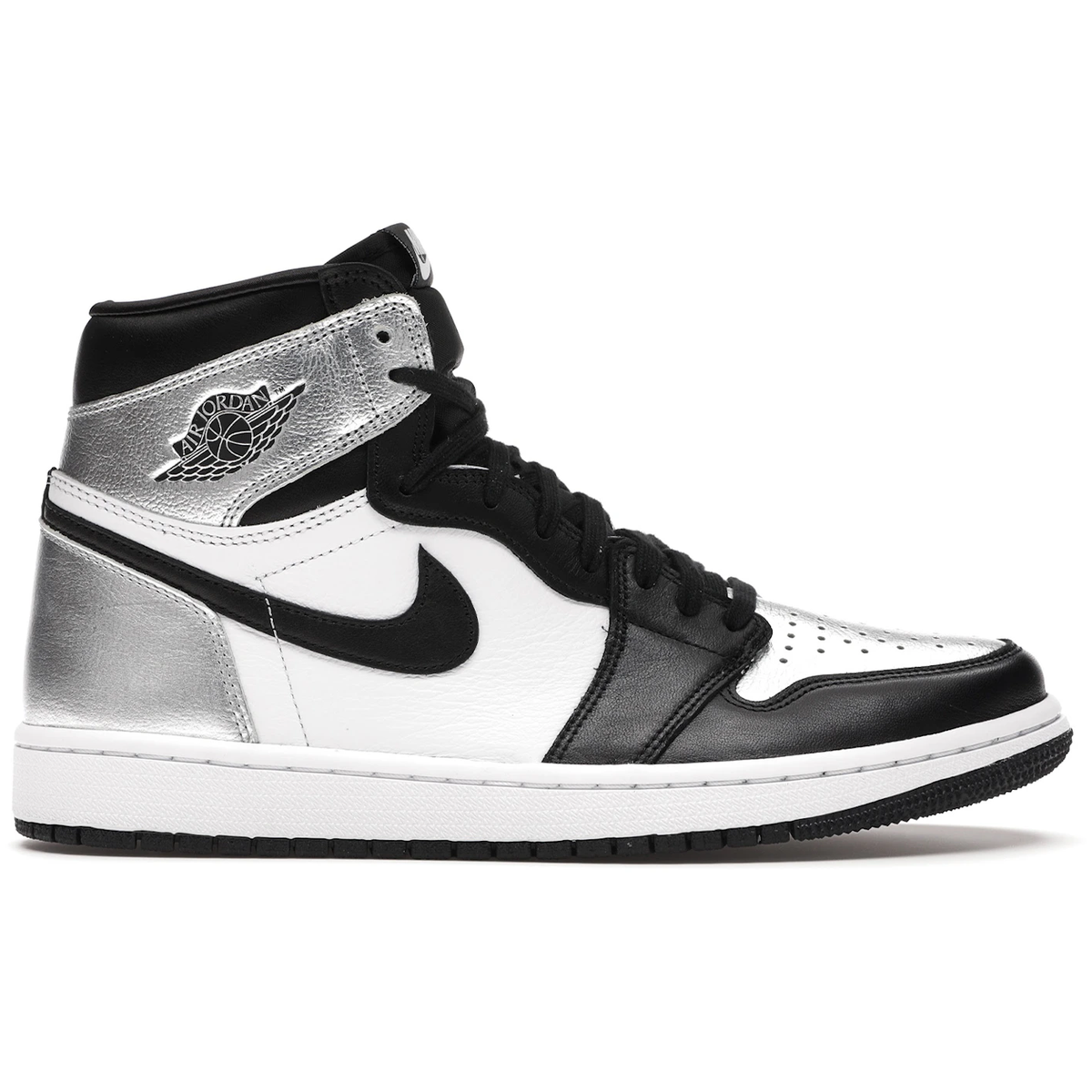 Air Jordan 1 Retro High Silver Toe