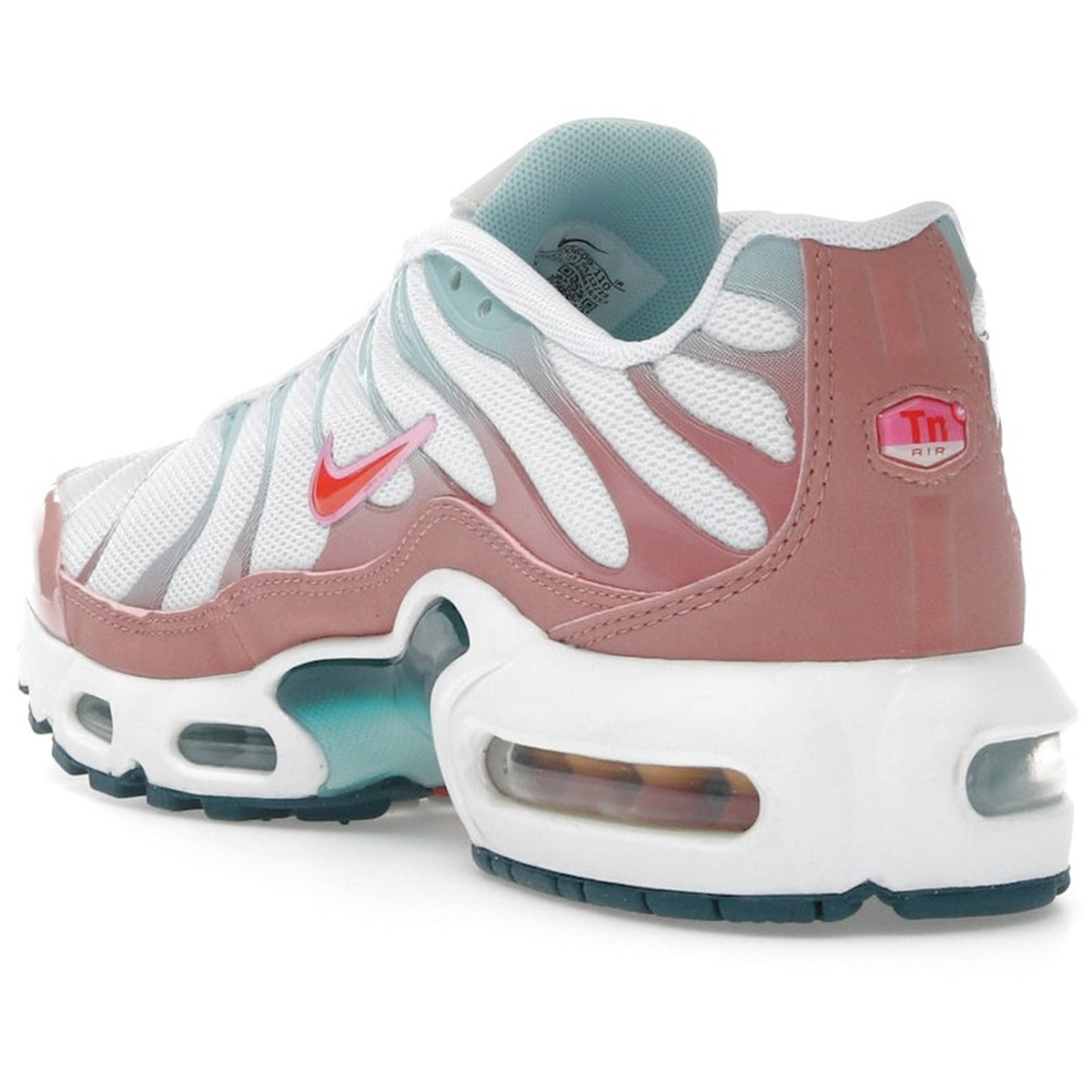 Miniatyrbild av Nike Air Max Plus White Red Stardust Jade Ice Siren Red 4