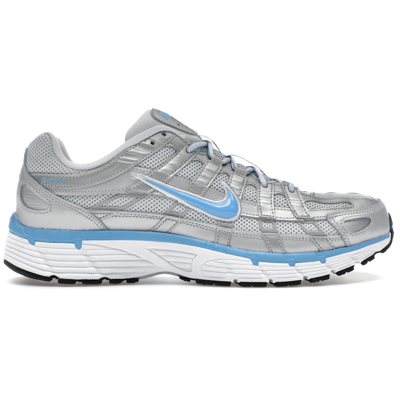Nike P-6000 Metallic Silver University Blue