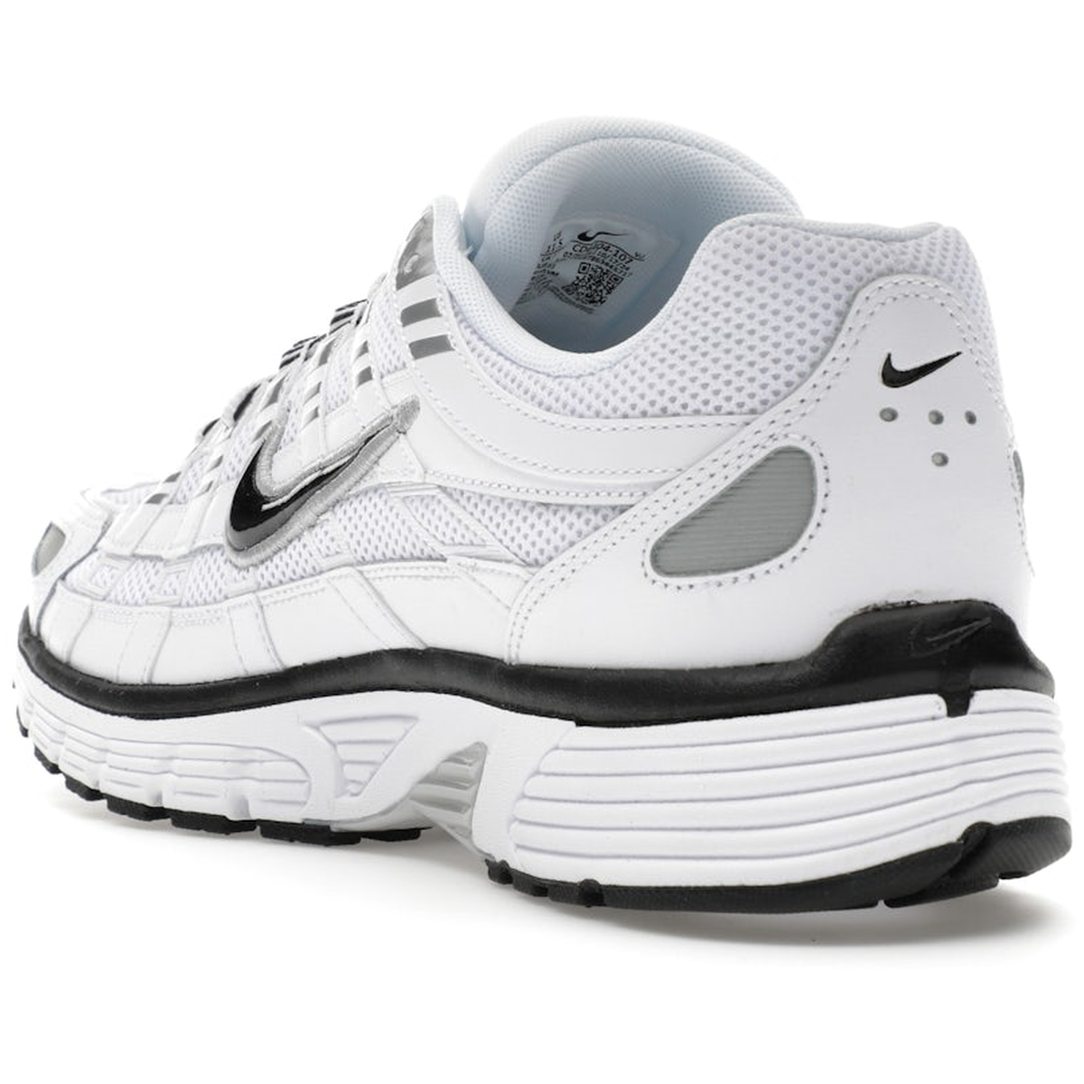 Miniatyrbild av Nike P-6000 White Metallic Silver Black 4