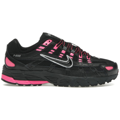 Nike P-6000 Pink Blast Metallic Silver Black