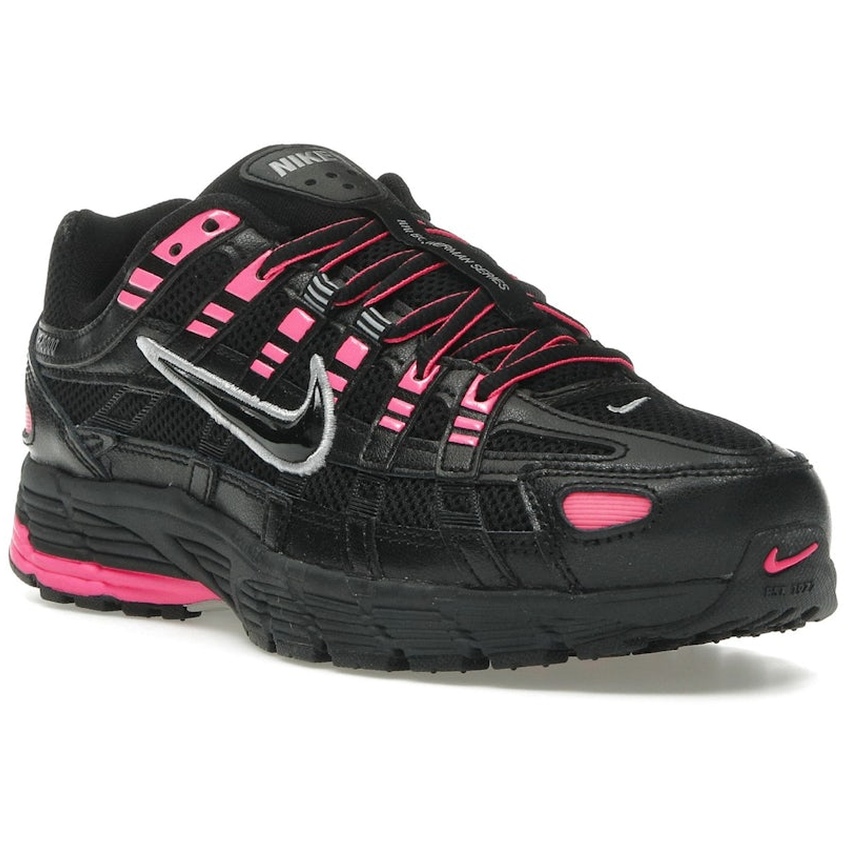 Miniatyrbild av Nike P-6000 Pink Blast Metallic Silver Black 2