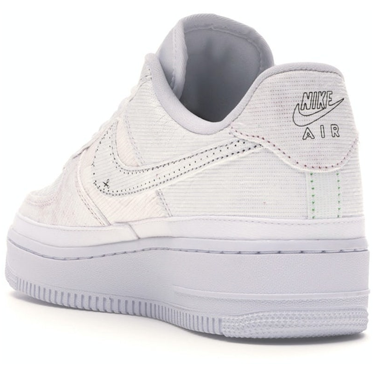 Miniatyrbild av Nike Air Force 1 LX Reveal Black Swoosh 4