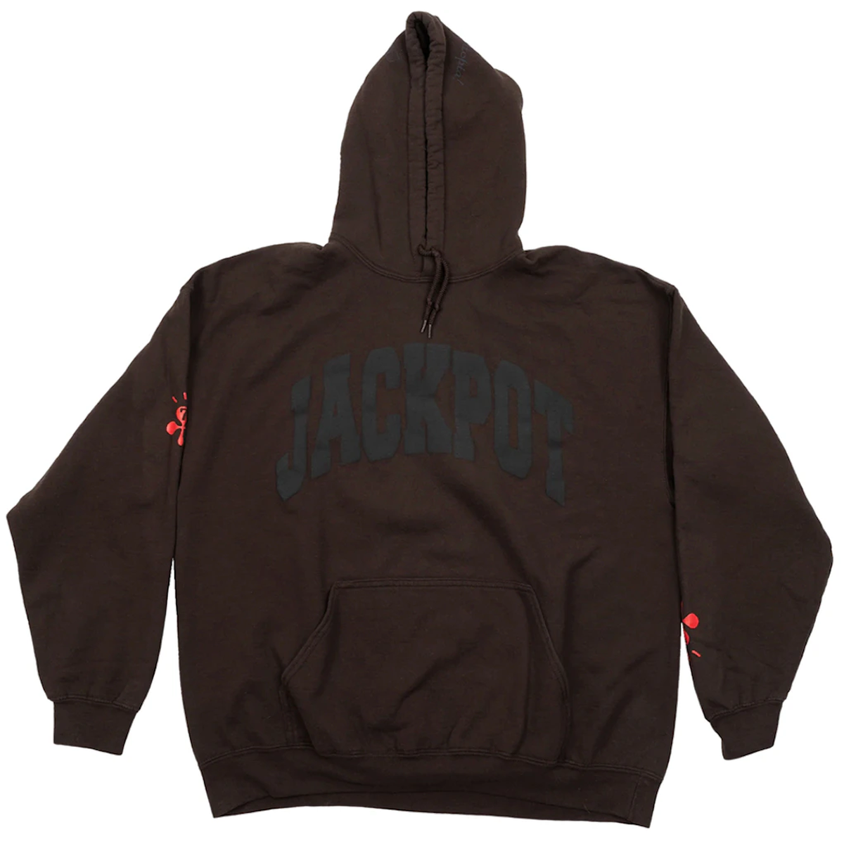 Travis Scott Road to Utopia Las Vegas Jackpot Hoodie Brown