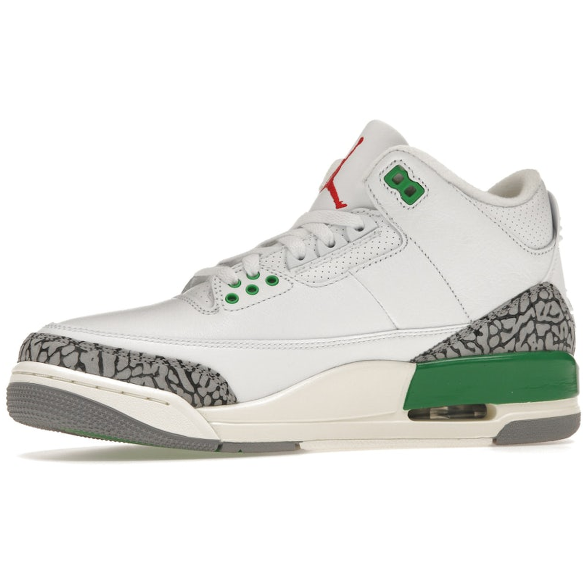Miniatyrbild av Air Jordan 3 Retro Lucky Green  3