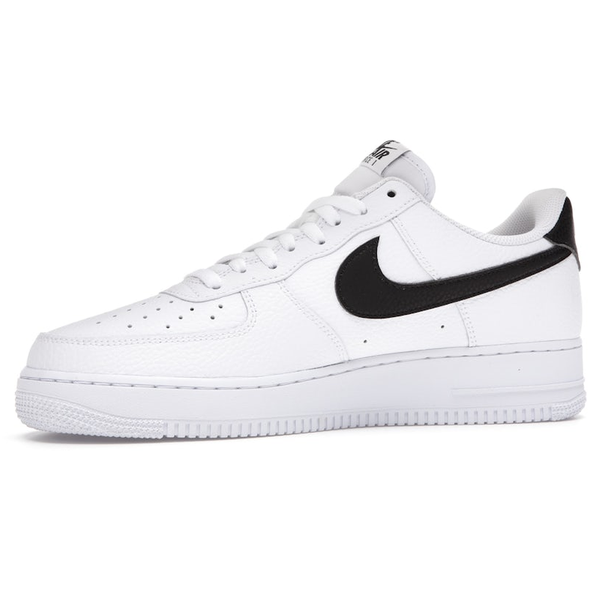 Miniatyrbild av Nike Air Force 1 Low '07 White Black Pebbled Leather 3