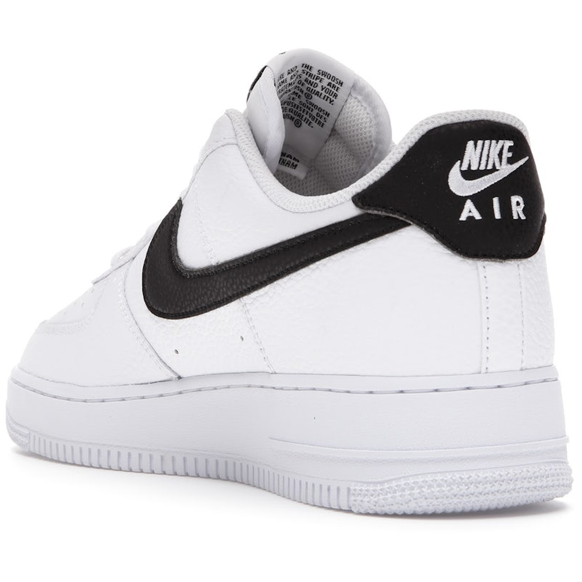 Miniatyrbild av Nike Air Force 1 Low '07 White Black Pebbled Leather 4