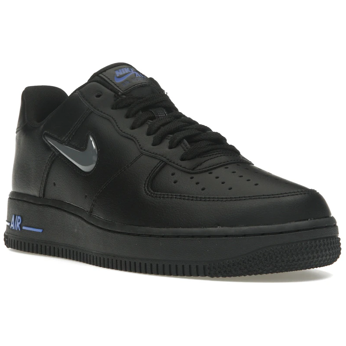 Miniatyrbild av Nike Air Force 1 Low Jewel Black Grey Royal 2