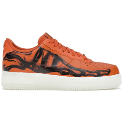 Nike Air Force 1 Low Orange Skeleton Halloween