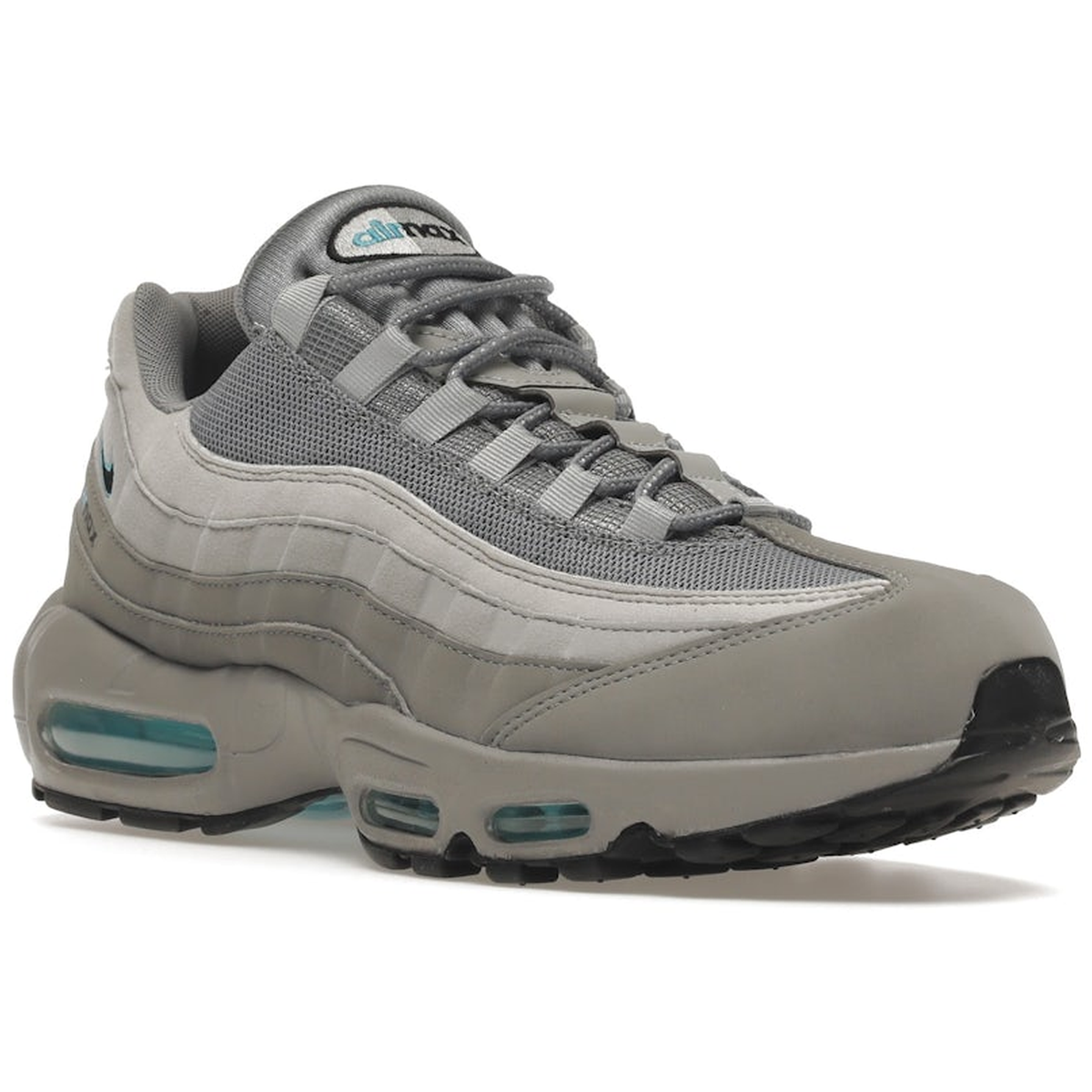 Miniatyrbild av Nike Air Max 95 Retro Logo Grey Aqua 2