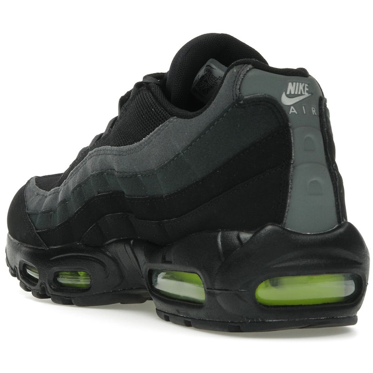 Miniatyrbild av Nike Air Max 95 Logo Black Grey Volt 4