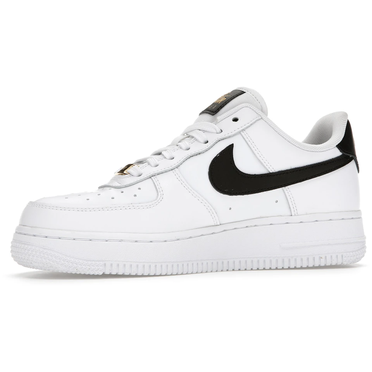 Miniatyrbild av Nike Air Force 1 Low Essential White Black Gold Mini Swoosh 3