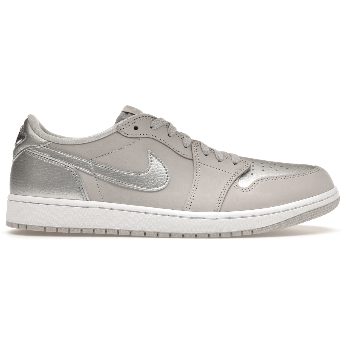 Air Jordan 1 Low OG Metallic Silver