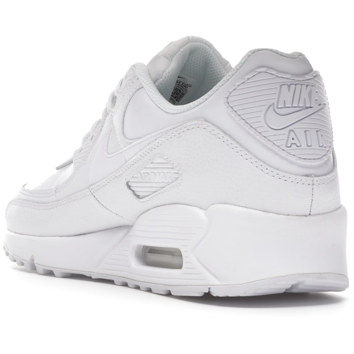 Miniatyrbild av Nike Air Max 90 Leather Triple White 4