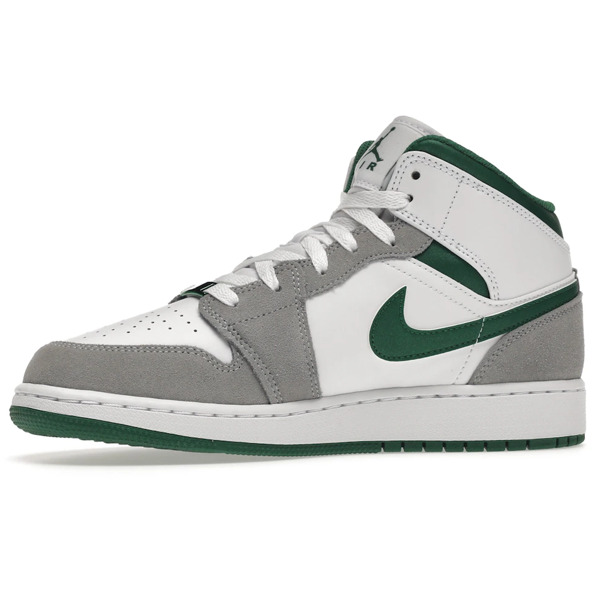 Miniatyrbild av Air Jordan 1 Mid SE White Pine Green Smoke Grey  3