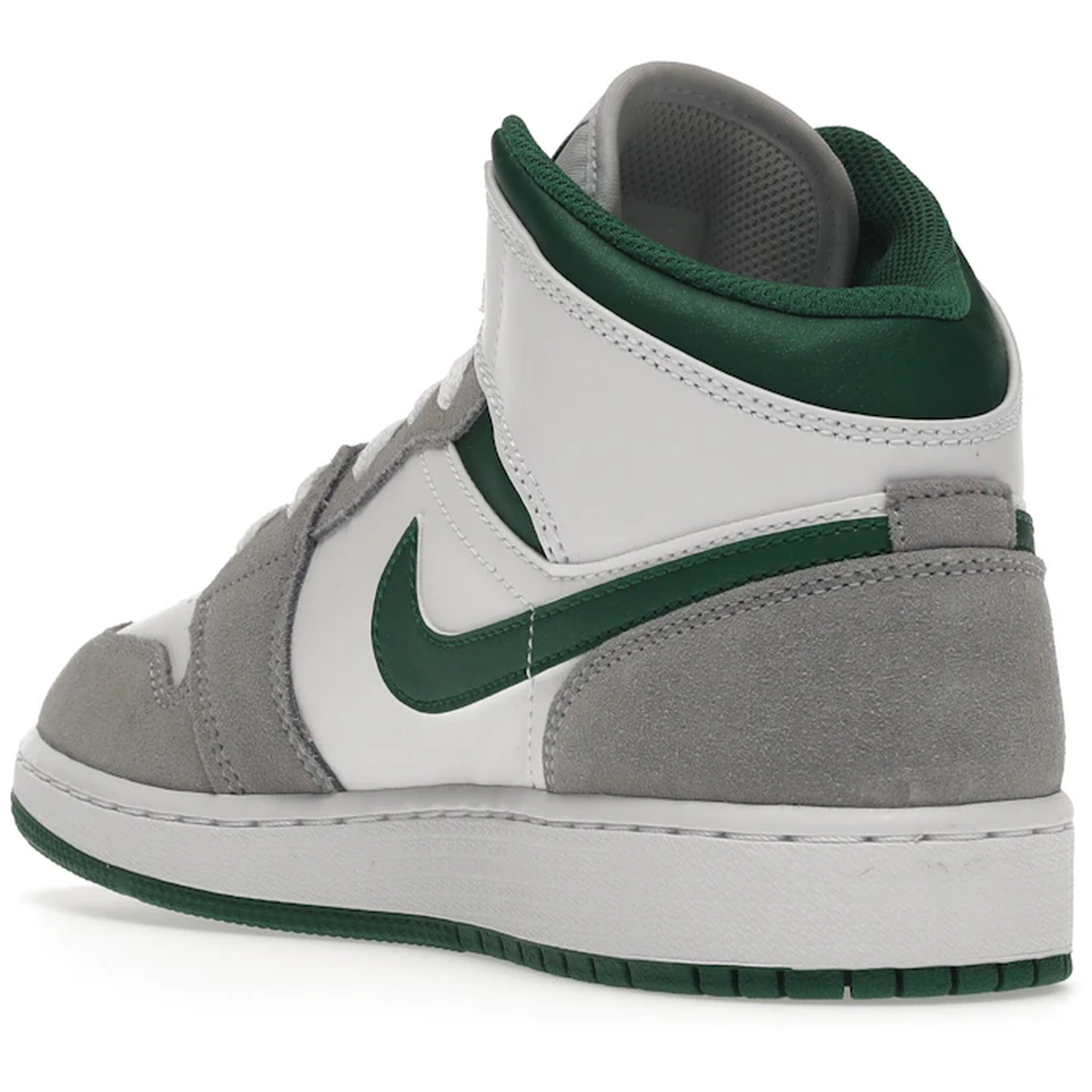 Miniatyrbild av Air Jordan 1 Mid SE White Pine Green Smoke Grey  4