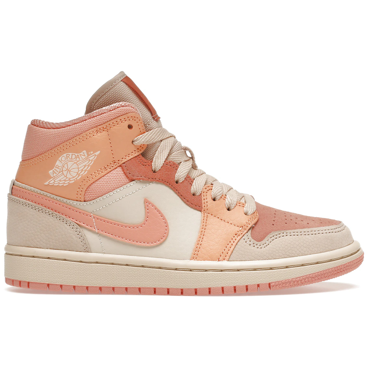 Air Jordan 1 Mid Apricot Orange