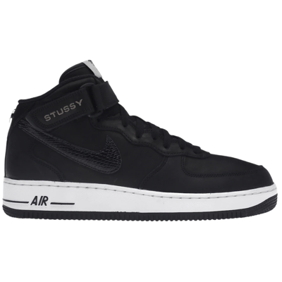 Nike Air Force 1 Mid Stussy Black White