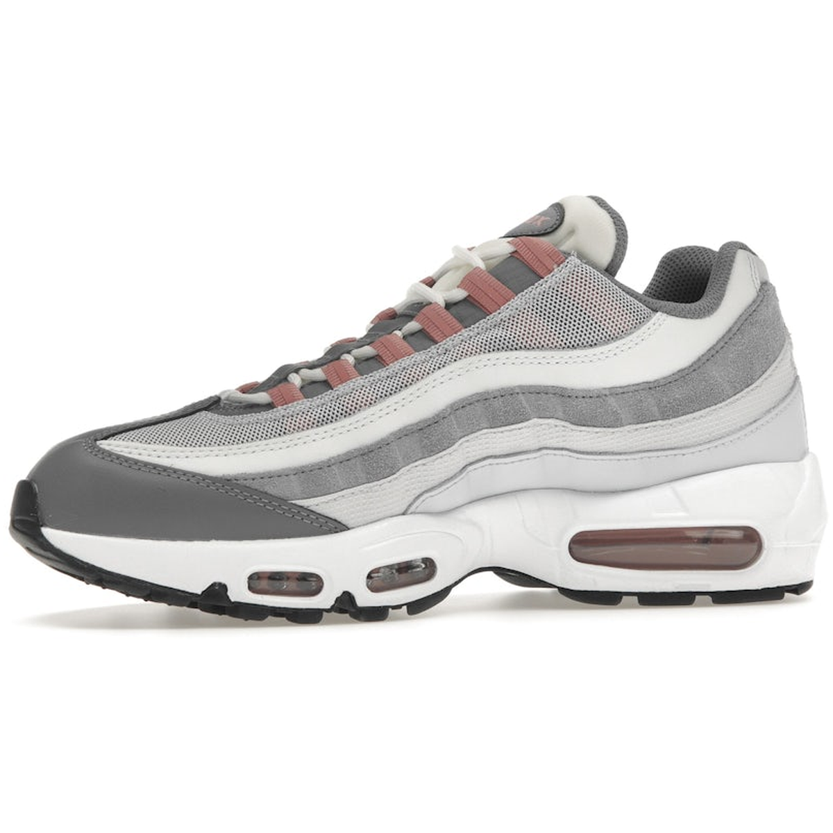 Miniatyrbild av Nike Air Max 95 Vast Grey Red Stardust 3