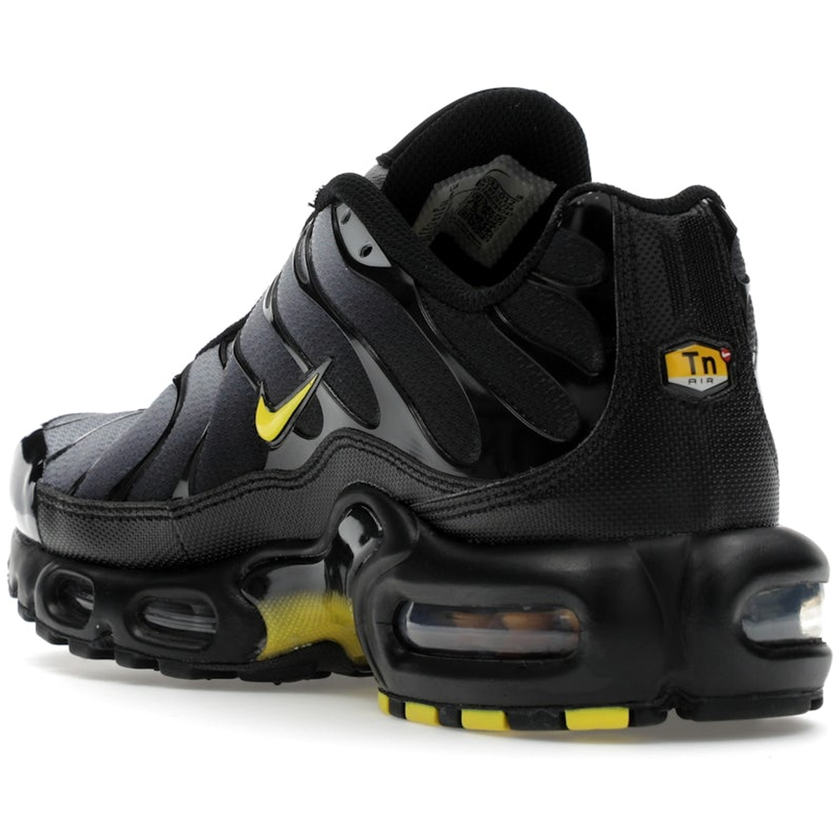 Miniatyrbild av Nike Air Max Plus Black Opti Yellow 4