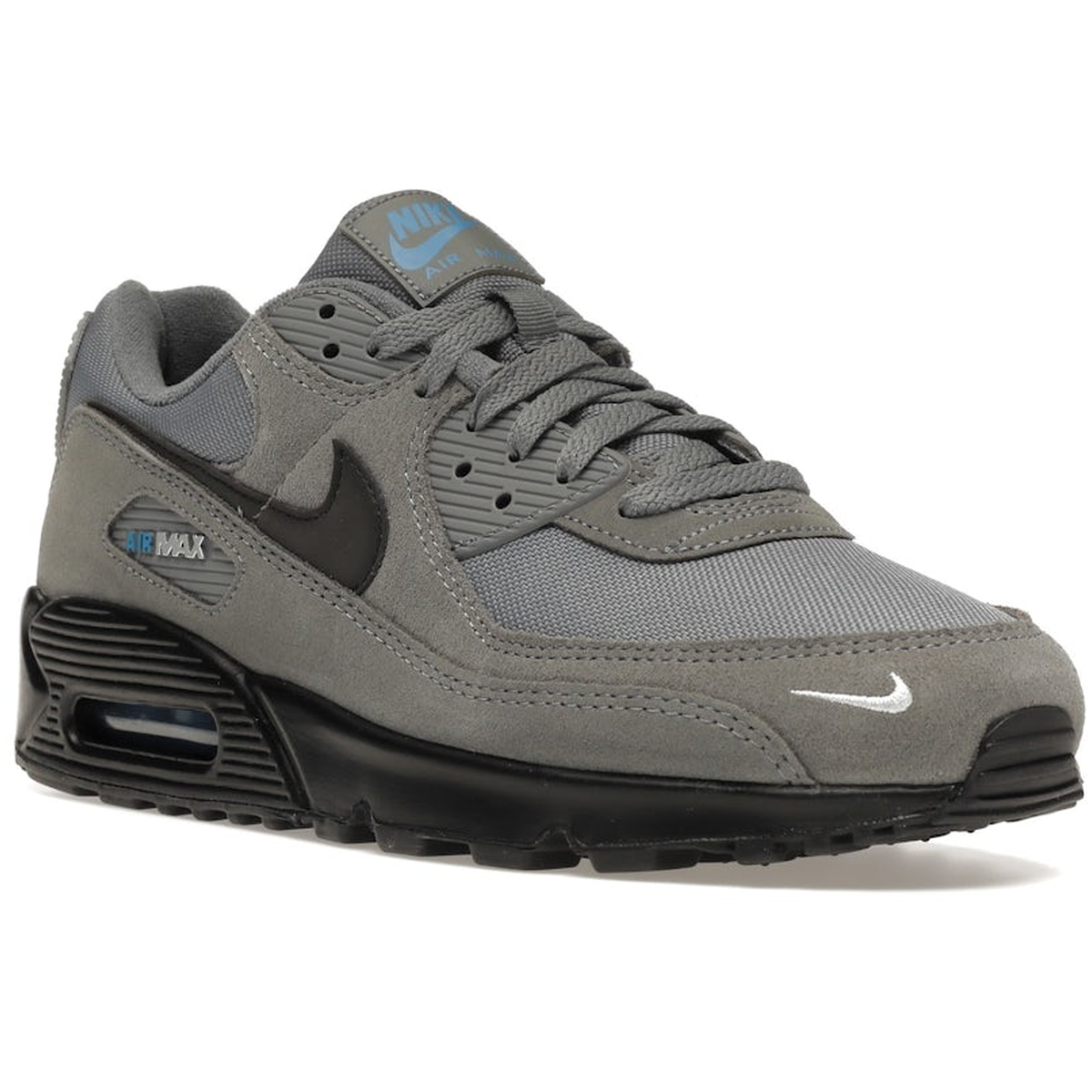 Miniatyrbild av Nike Air Max 90 Smoke Grey Light Photo Blue 2