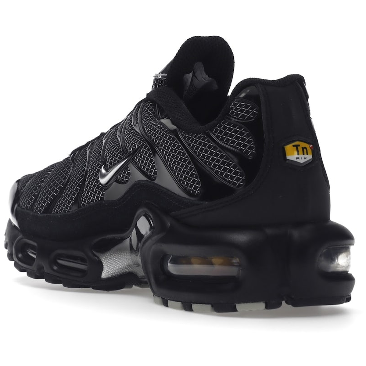 Miniatyrbild av Nike Air Max Plus Black Suede Silver 4