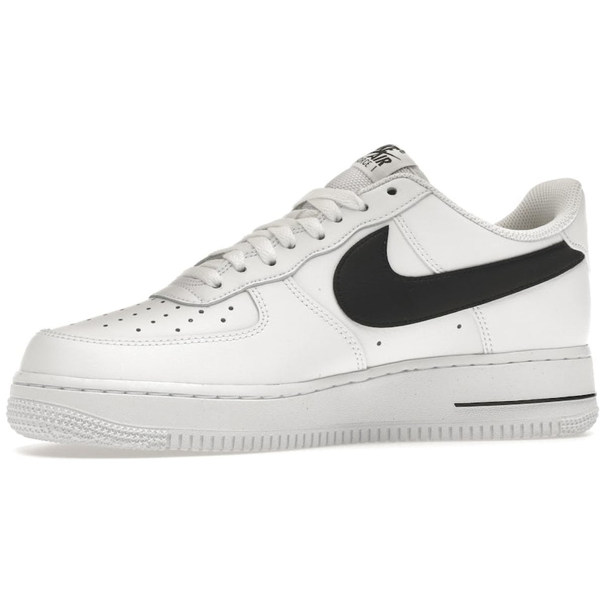 Miniatyrbild av Nike Air Force 1 Low 07 FM Cut Out Swoosh White Black 3