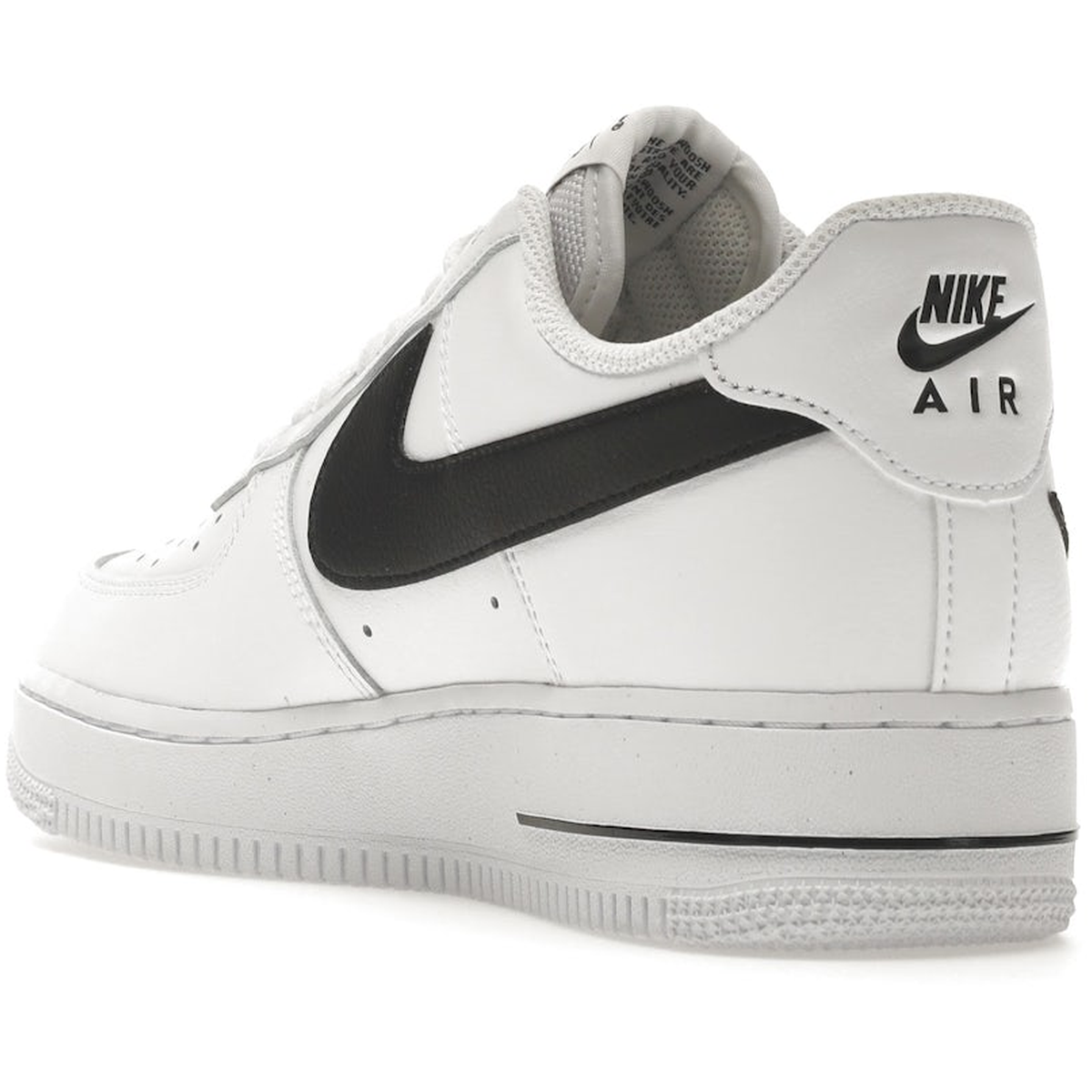 Miniatyrbild av Nike Air Force 1 Low 07 FM Cut Out Swoosh White Black 4