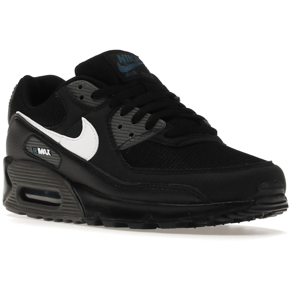 Miniatyrbild av Nike Air Max 90 Black Marina Iron Grey White 2