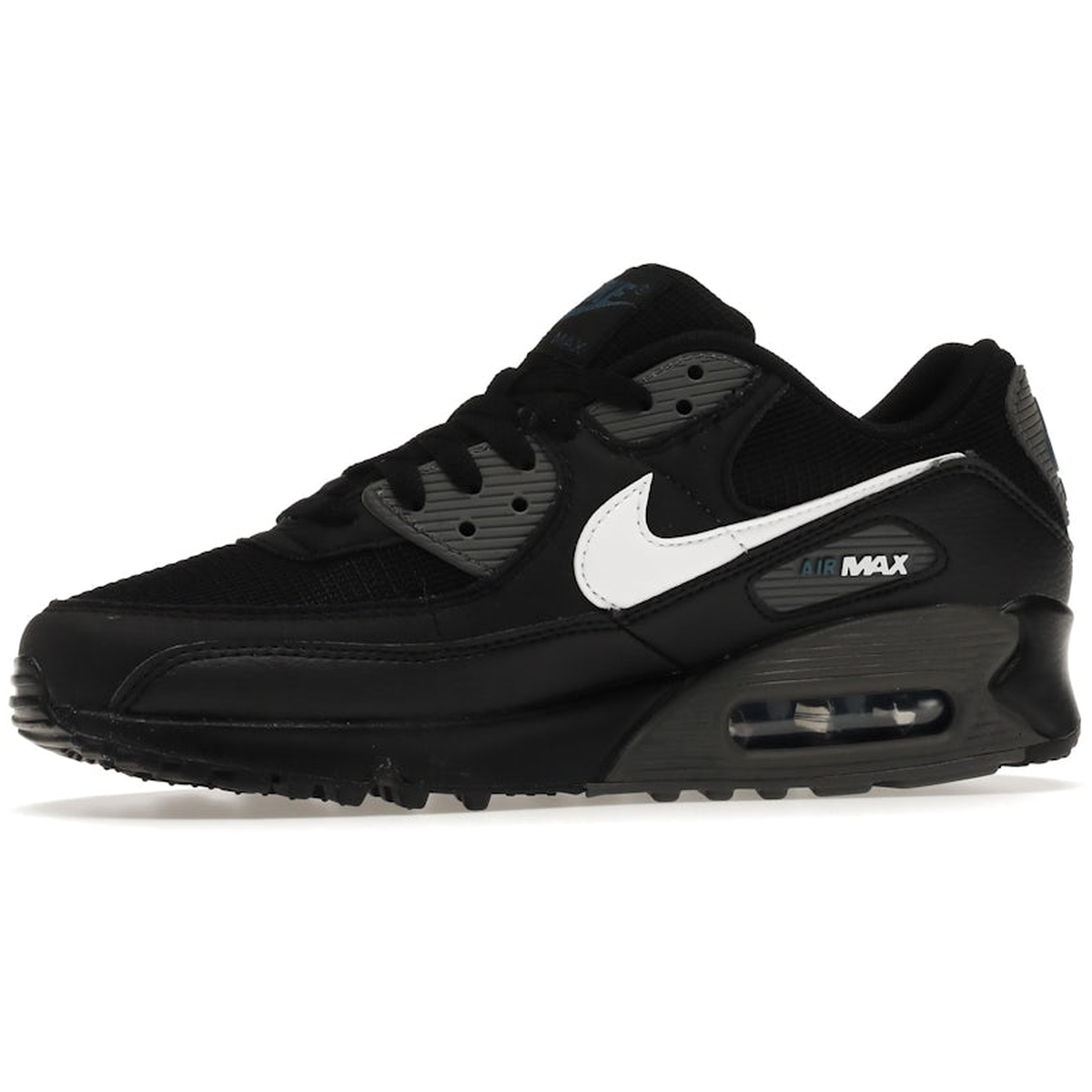 Miniatyrbild av Nike Air Max 90 Black Marina Iron Grey White 3