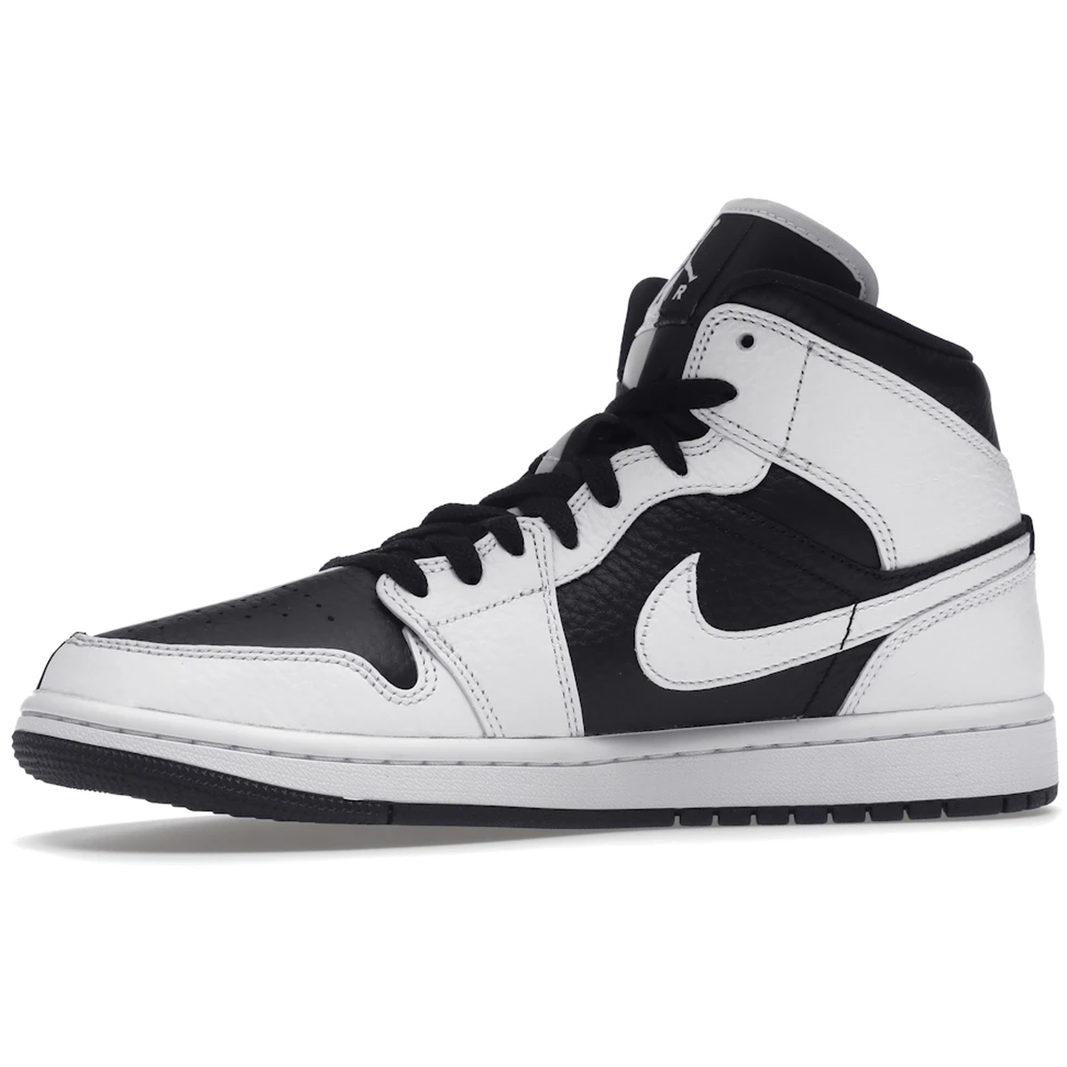 Miniatyrbild av Air Jordan 1 Mid Split Black White 3