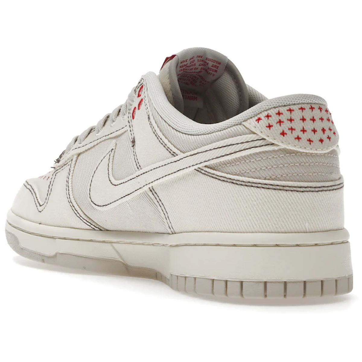 Miniatyrbild av Nike Dunk Low Light Orewood Brown Sashiko 4