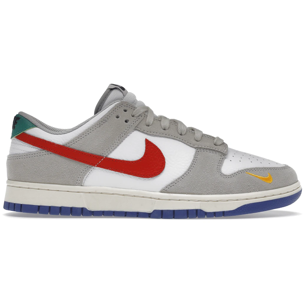 Nike Dunk Low Light Iron Ore Red Blue