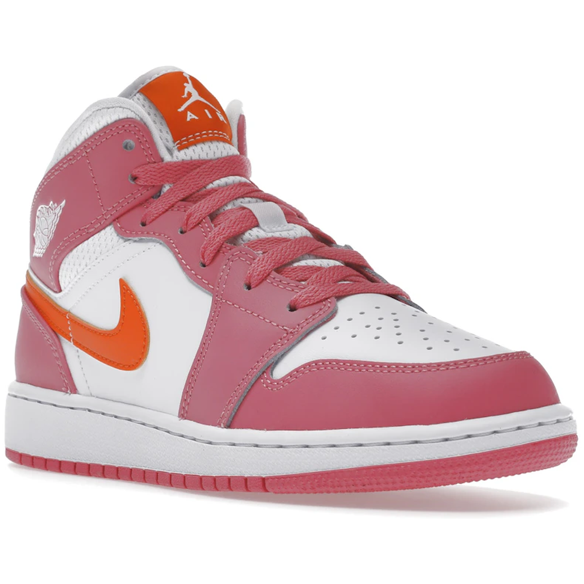 Miniatyrbild av Air Jordan 1 Mid Pinksicle Safety Orange  2