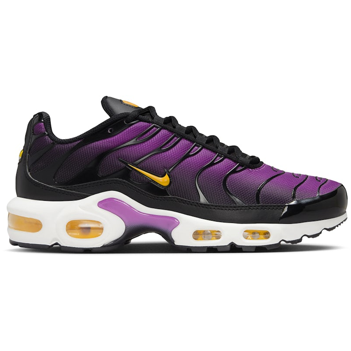Nike Air Max Plus Black Laser Orange White Hyper Violet