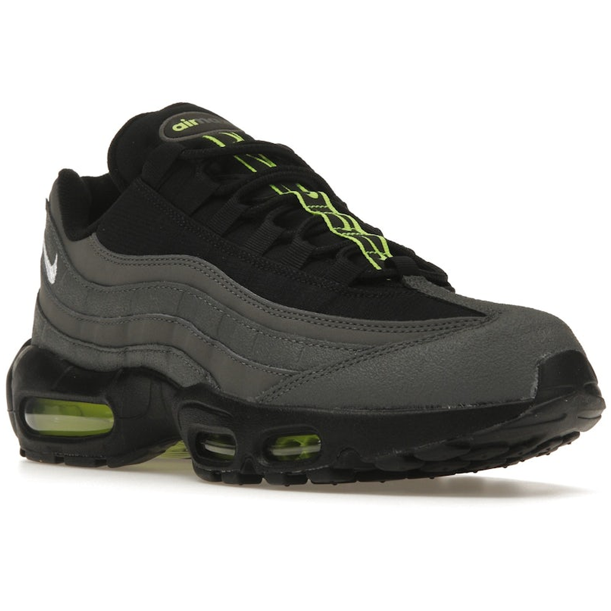 Miniatyrbild av Nike Air Max 95 Grey Black Volt 2