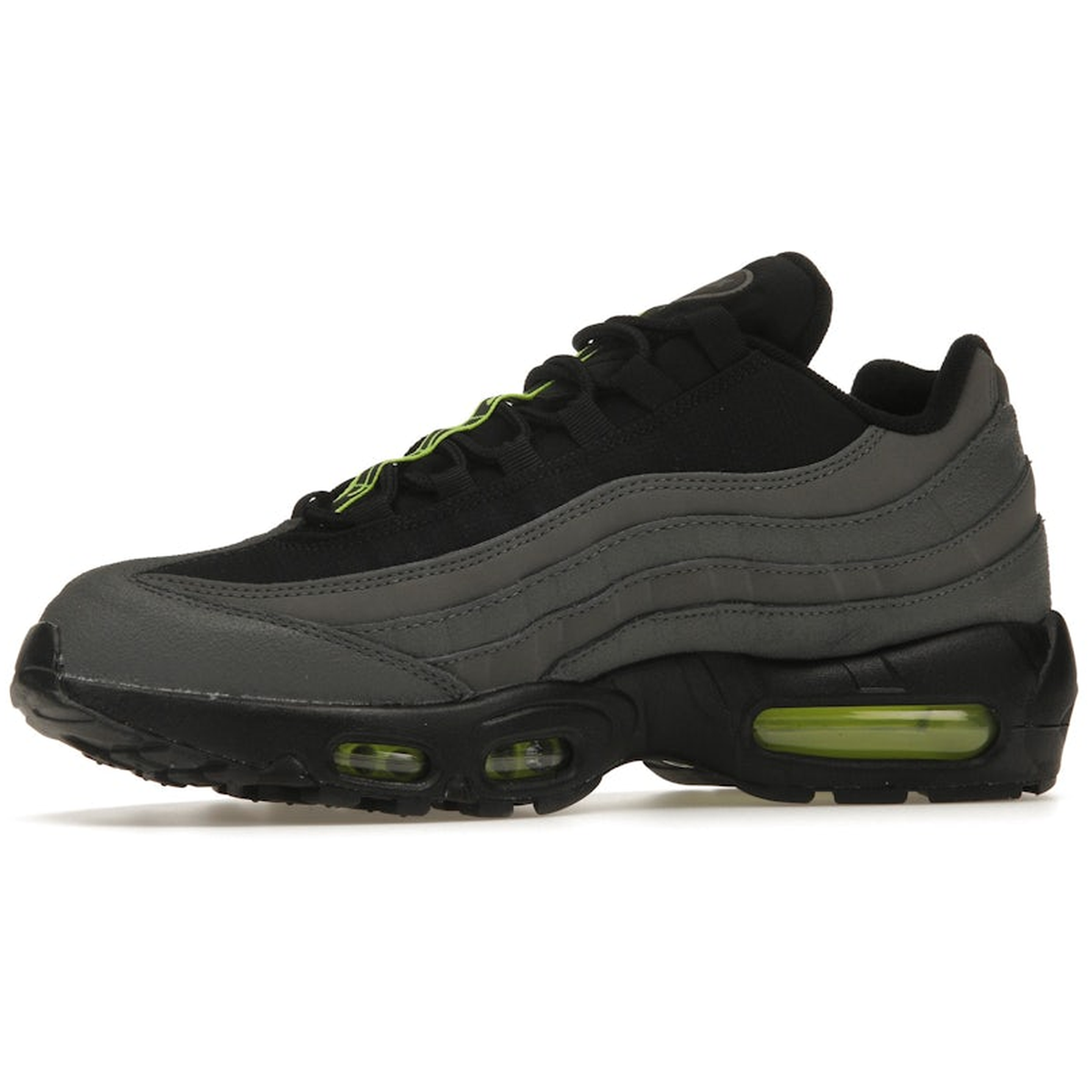 Miniatyrbild av Nike Air Max 95 Grey Black Volt 3