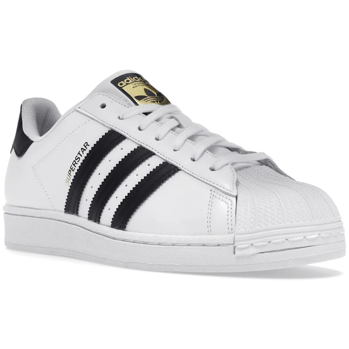 Miniatyrbild av Adidas Superstar White Black 2