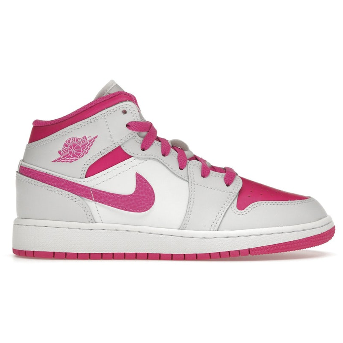 Air Jordan 1 Mid Fire Pink 