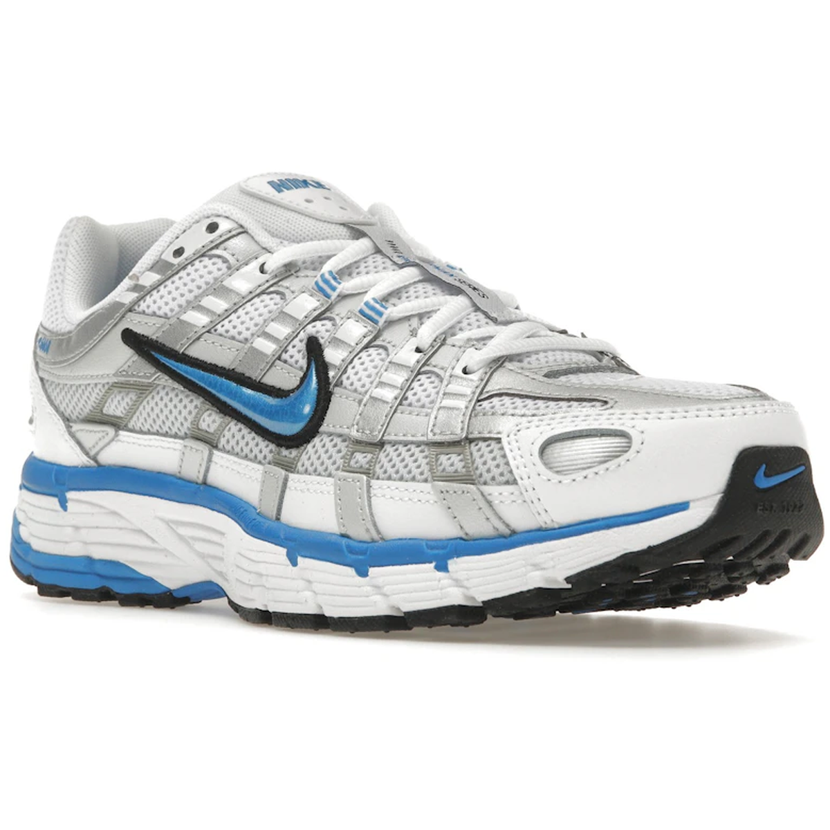 Miniatyrbild av Nike P-6000 Metallic Platinum Photo Blue  2