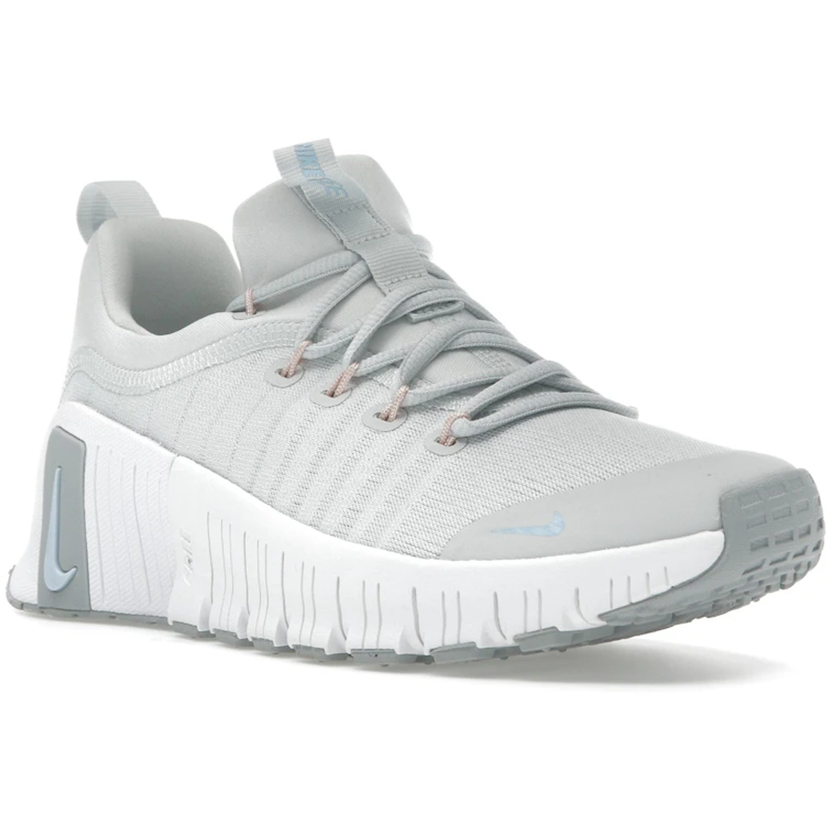 Miniatyrbild av Nike Free Metcon 6 Photon Dust Light Smoke Grey Summit White Metallic Silverr 2