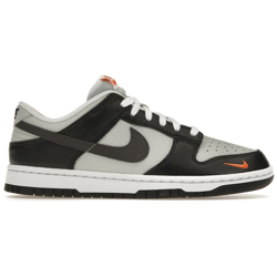 Nike Dunk Low Black Total Orange Mini Swoosh