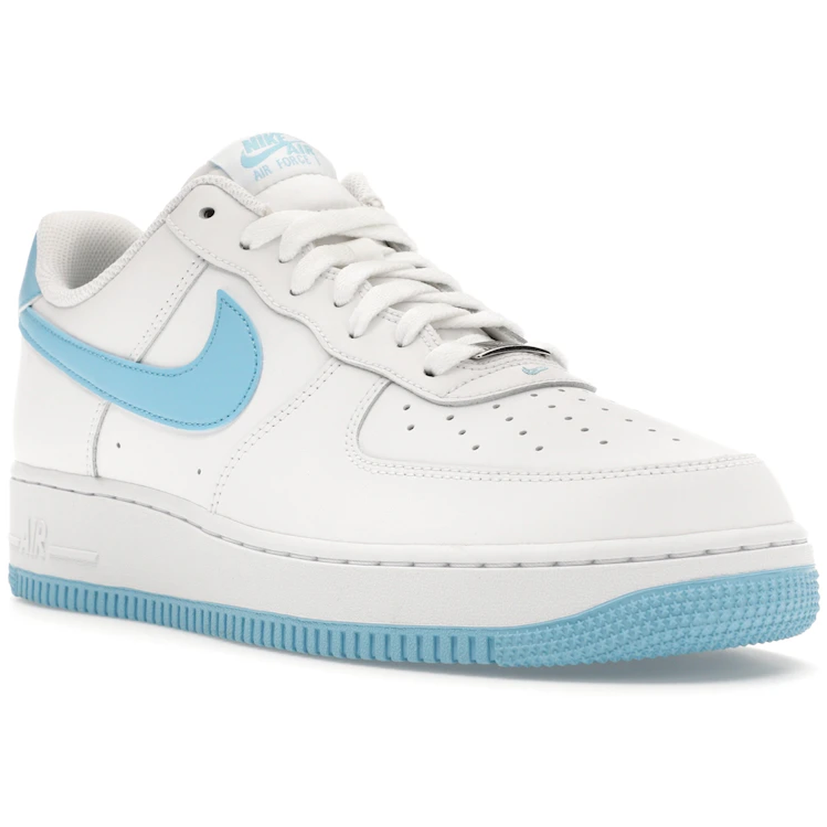 Miniatyrbild av Nike Air Force 1 Low '07 White Aquarius Blue 2