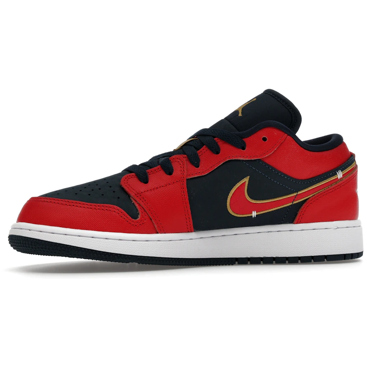 Miniatyrbild av Air Jordan 1 Low Armory Navy Sport Red  3