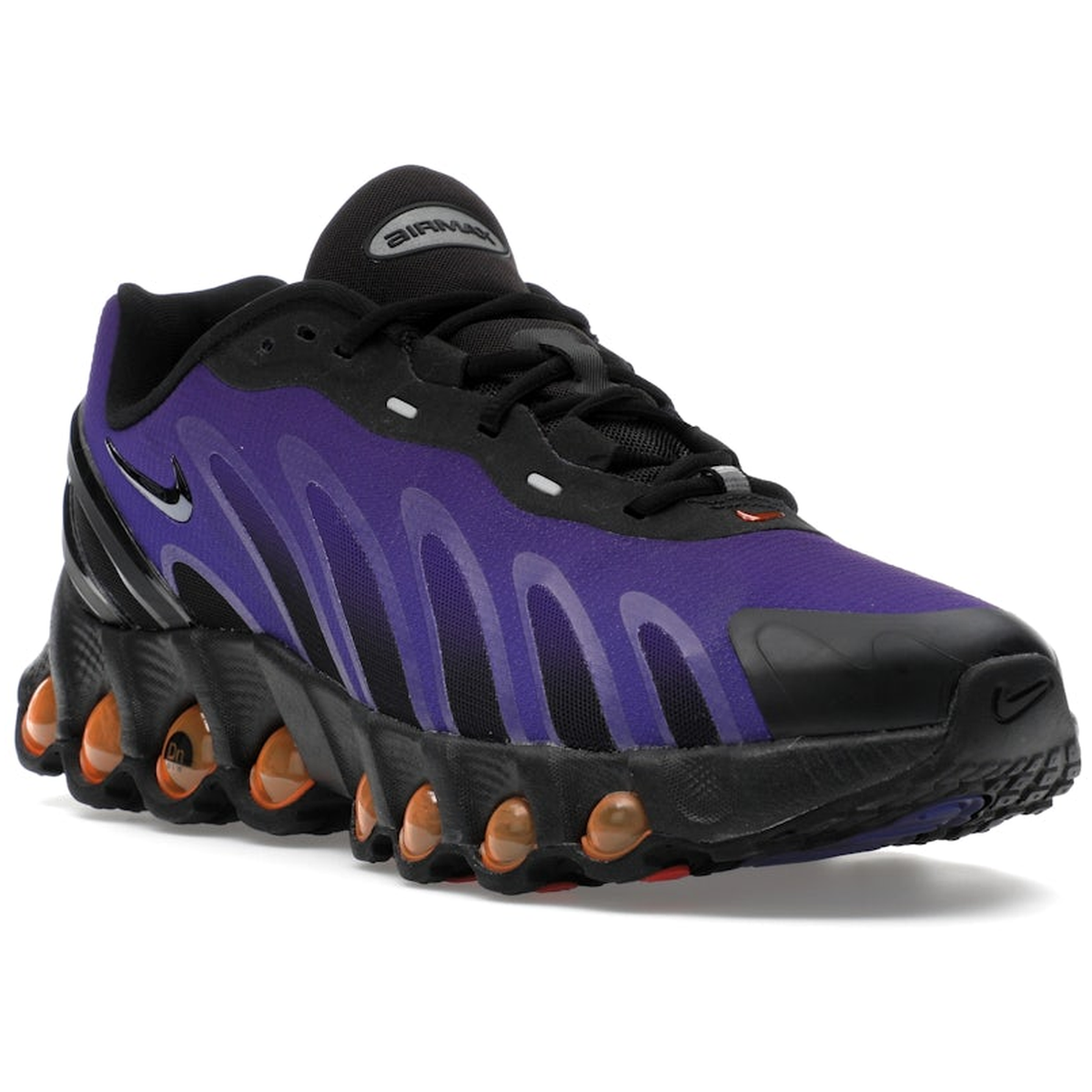 Miniatyrbild av Nike Air Max Dn8 Black Total Orange Fierce Purple 2