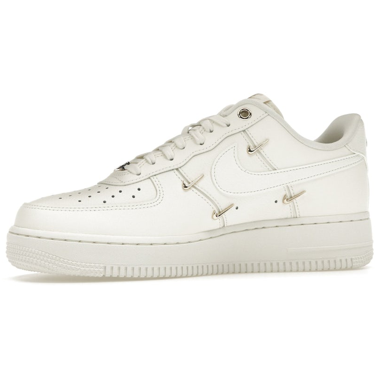 Miniatyrbild av Nike Air Force 1 '07 LX CN Sail Gold Mini Swooshes 3