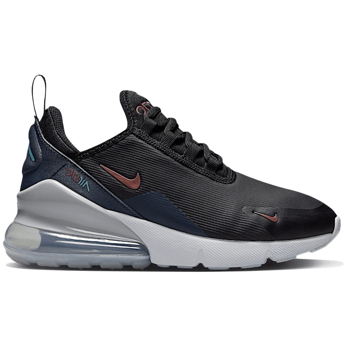 Nike Air Max 270 Black Thunder Blue Dark Pony