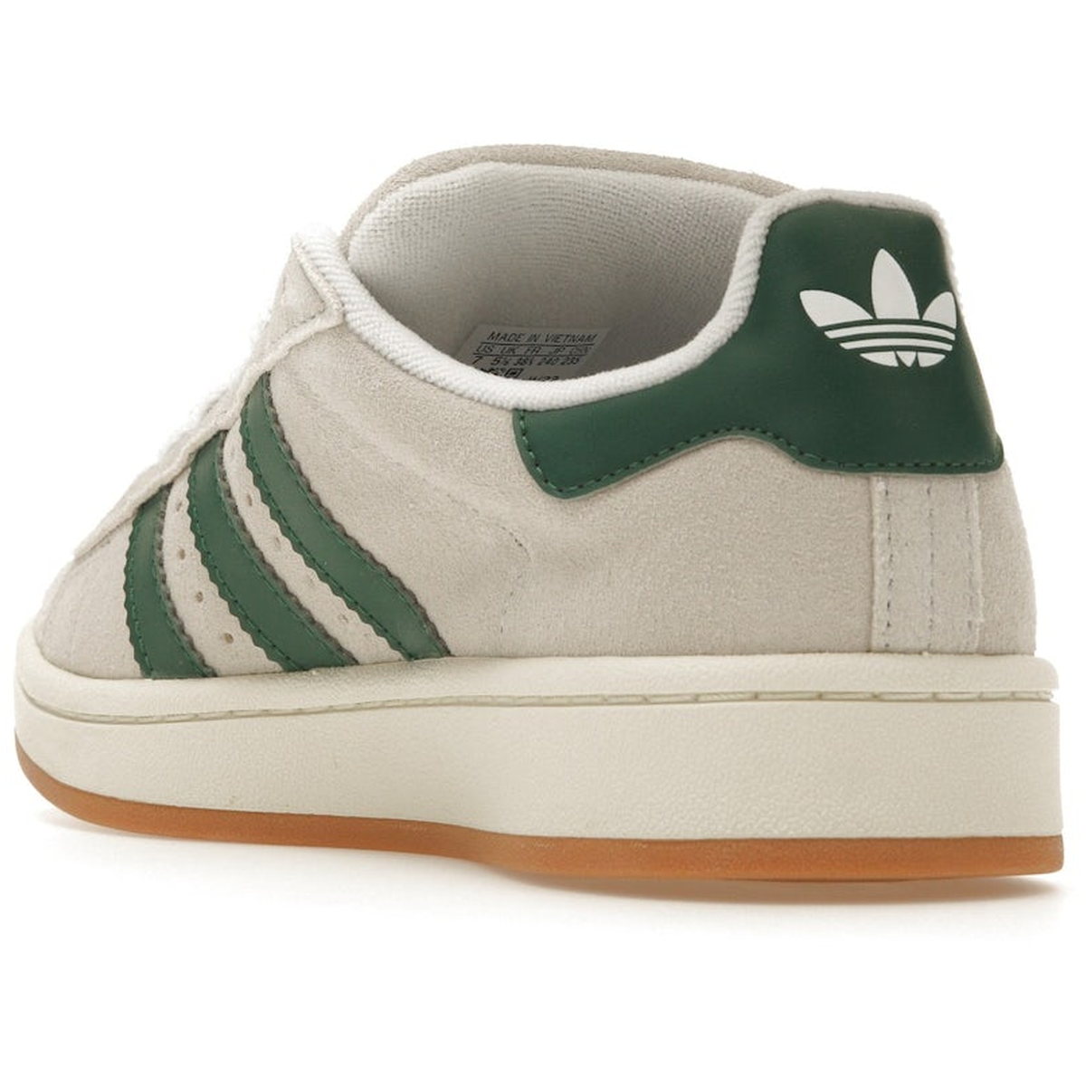 Miniatyrbild av Adidas Campus 00s Crystal White Dark Green 4